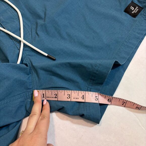 Urban Outfitters, Standard Cloth Fixed Waist Board Short NEW Large Slate Blue - Picture 16 of 16
